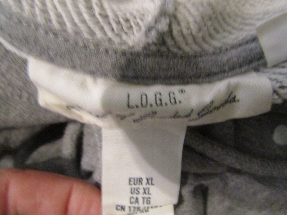 H&M LOGG Floral Hoodie XL Gray Boho Cottagecore Cozy Soft Girl - Picture 8 of 10